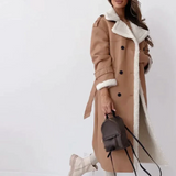 Sophia Longline Shearling-Lined Coat in Three Elegant Shades4