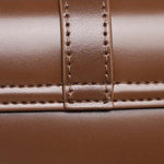 sophia-grace-brown-vintage-baguette-bag-gold-clasp-shoulder-strap7